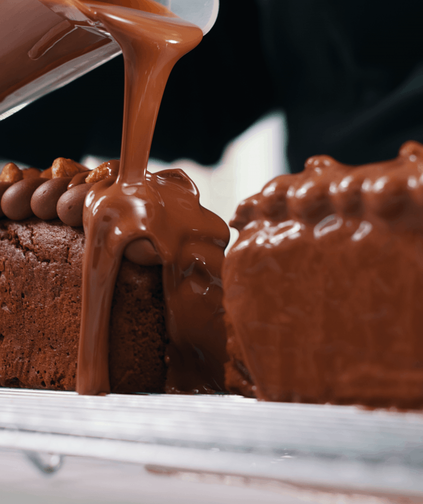 chocolate covering 