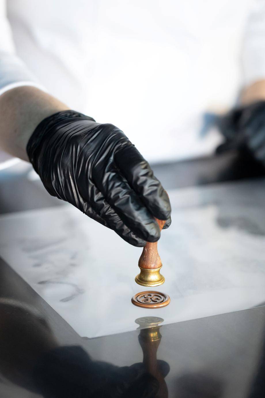 Callebaut Chocolate Stamp